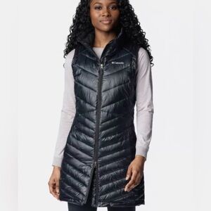 Columbia NWOT Women’s Joy Peak™ Long Vest Black M
